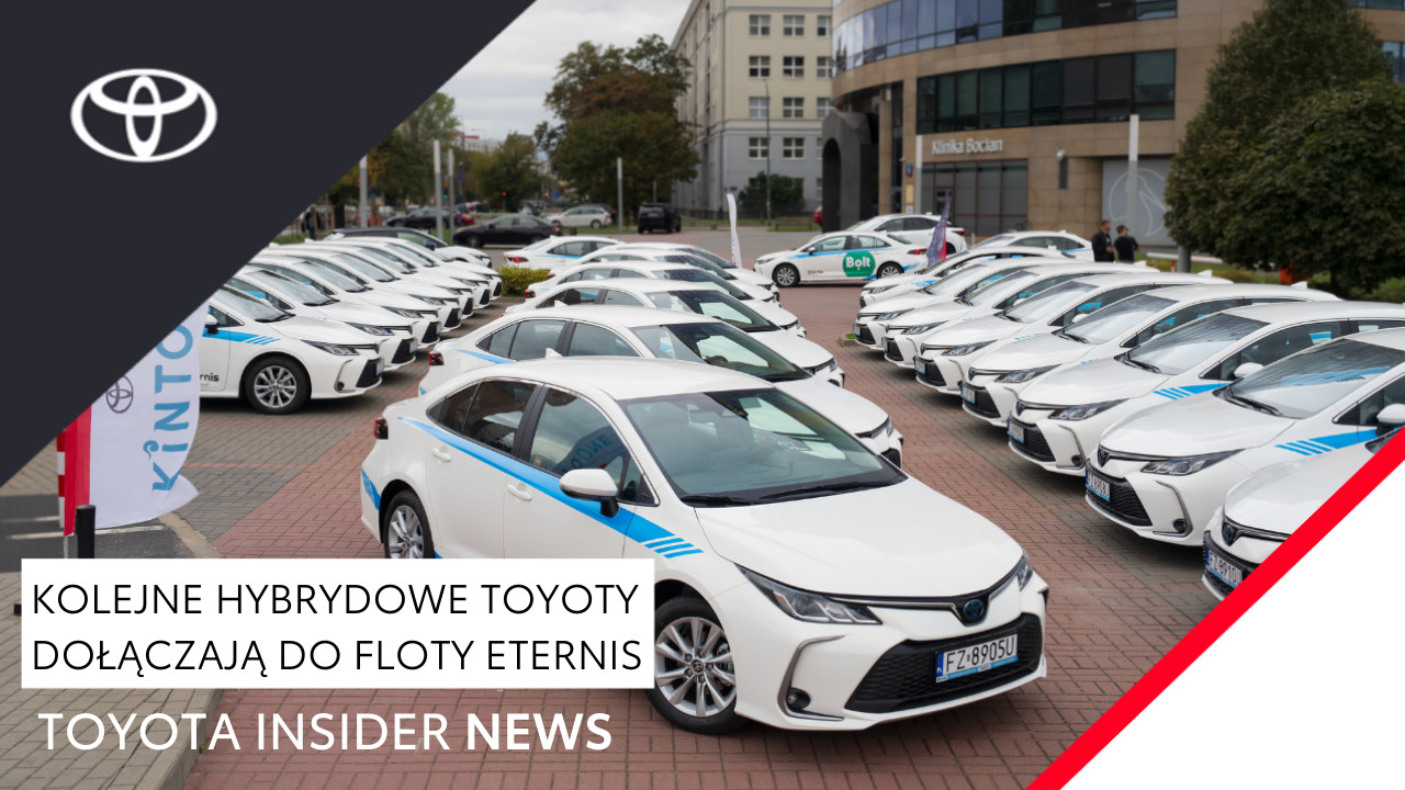 Kolejne hybrydowe Toyoty dołączają do floty Eternis | Toyota Insider News