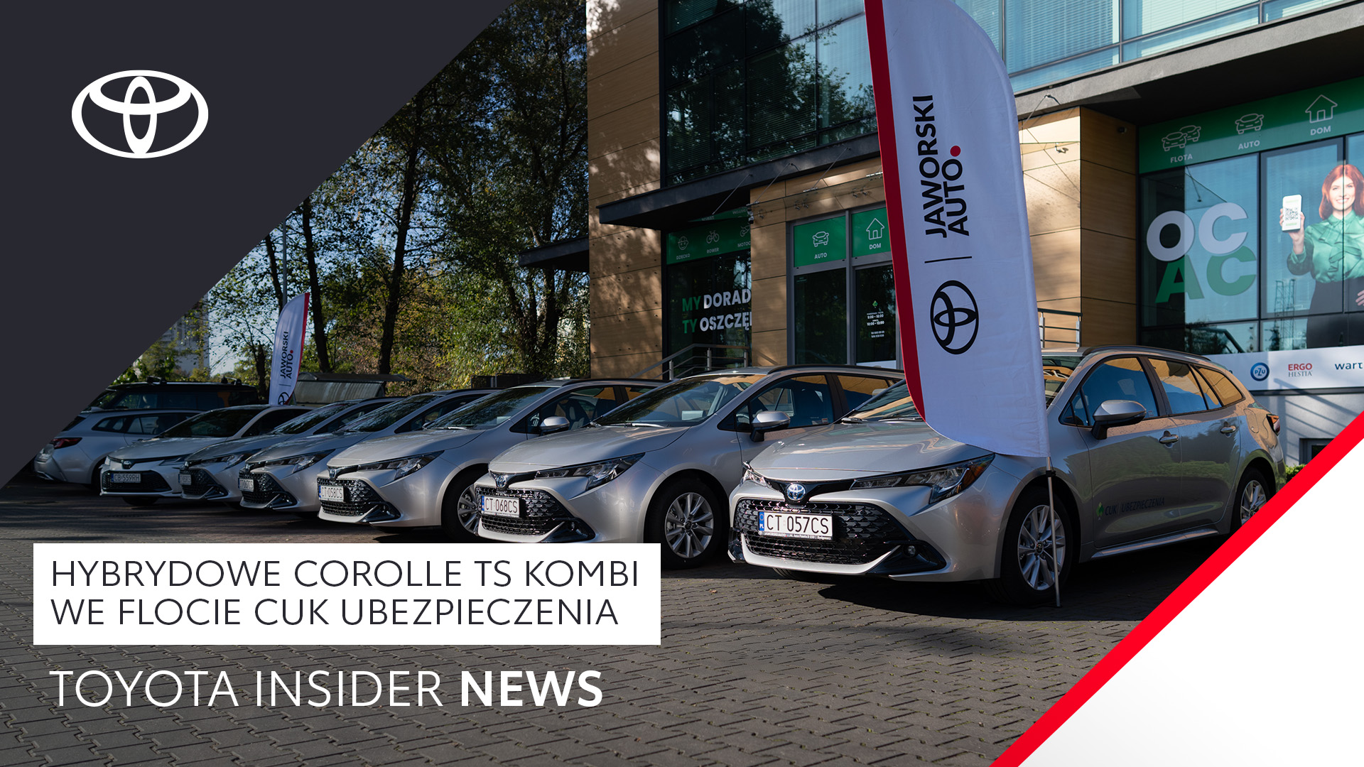 Hybrydowe Corolle TS Kombi we flocie CUK Ubezpieczenia | Toyota Insider News