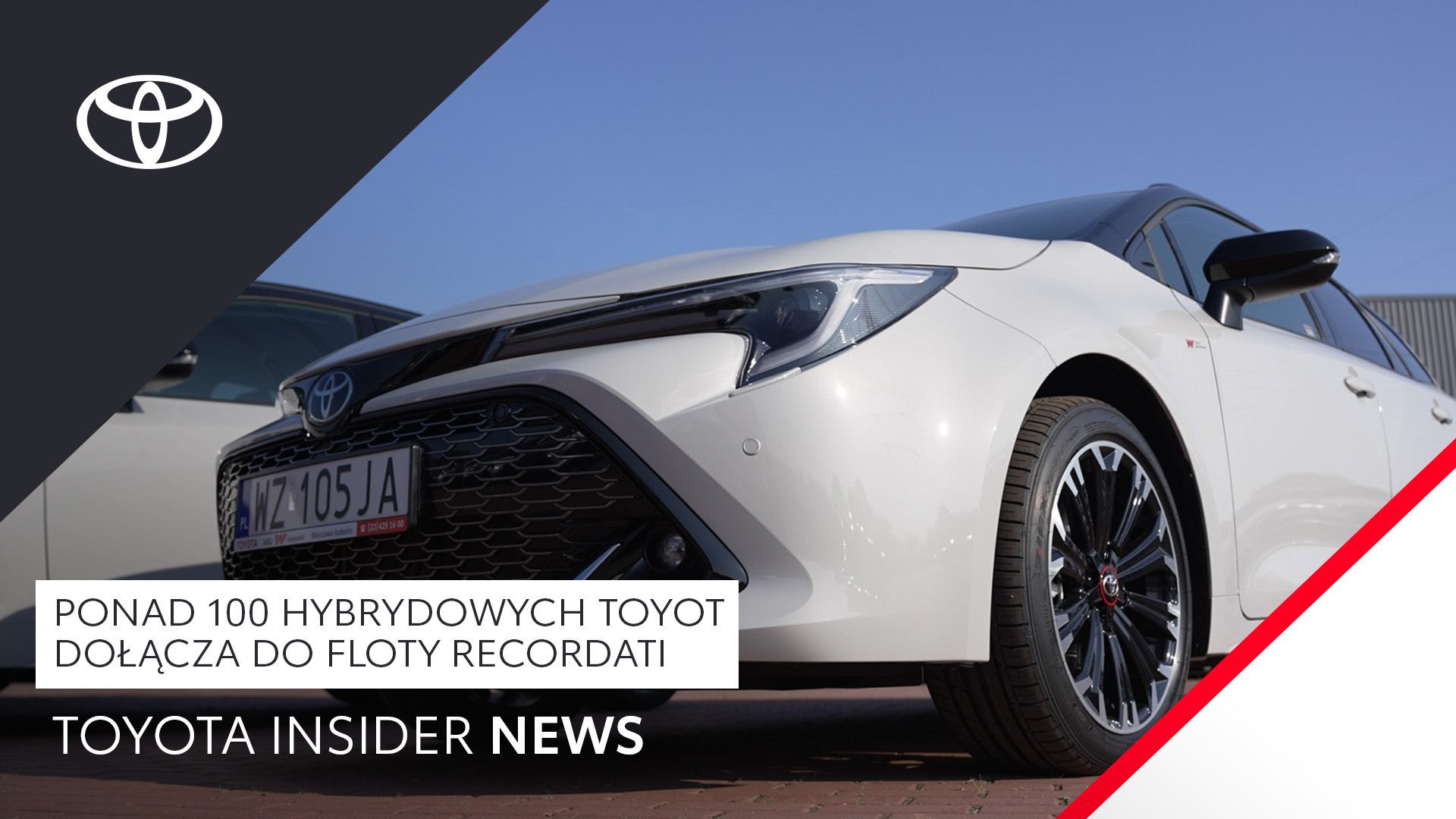 Ponad 100 hybrydowych Toyot dołącza do floty Recordati | Toyota Insider News