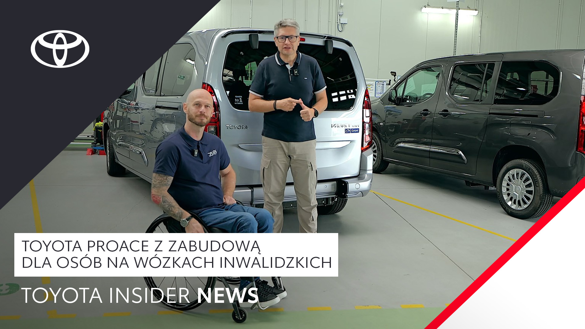 Toyota PROACE z zabudową dla osób na wózkach inwalidzkich | Toyota Insider News