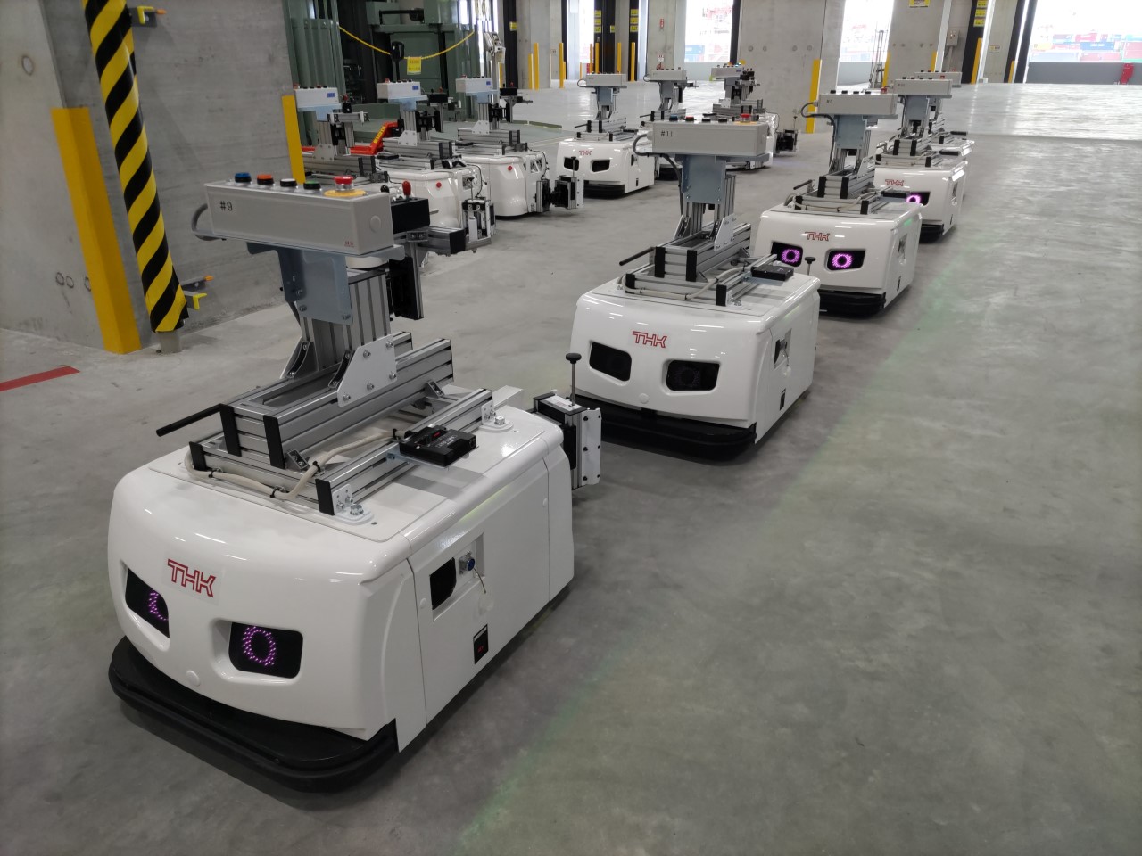 Next-generation AGV (Automated Guided Vehicle) transportation system