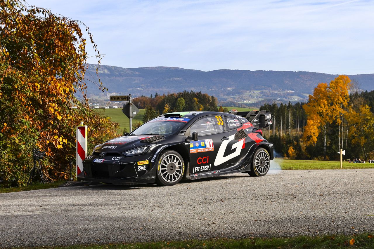 Středoevropská rallye: Toyota snížila ztrátu před posledním kolem šampionátu