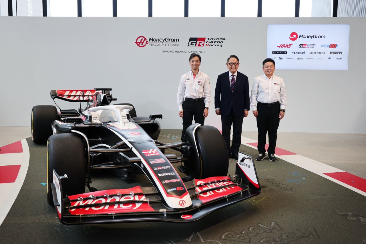 Techniczne partnerstwo TOYOTA GAZOO Racing z zespołem Formuły 1 MoneyGram Haas F1 Team 	