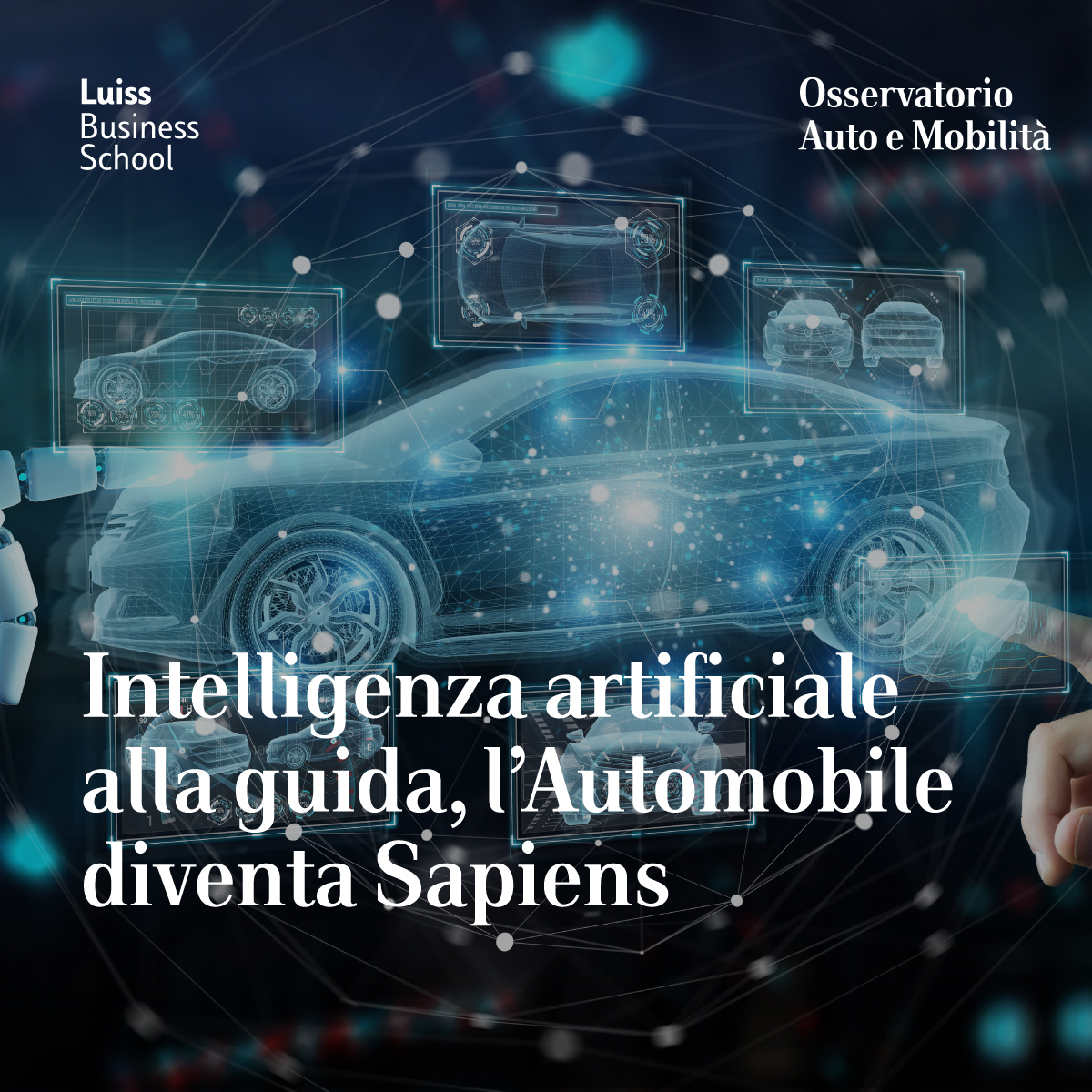 Nowy raport o roli sztucznej inteligencji w motoryzacji. Toyota partnerem rzymskiego L’Osservatorio Auto e Mobilità