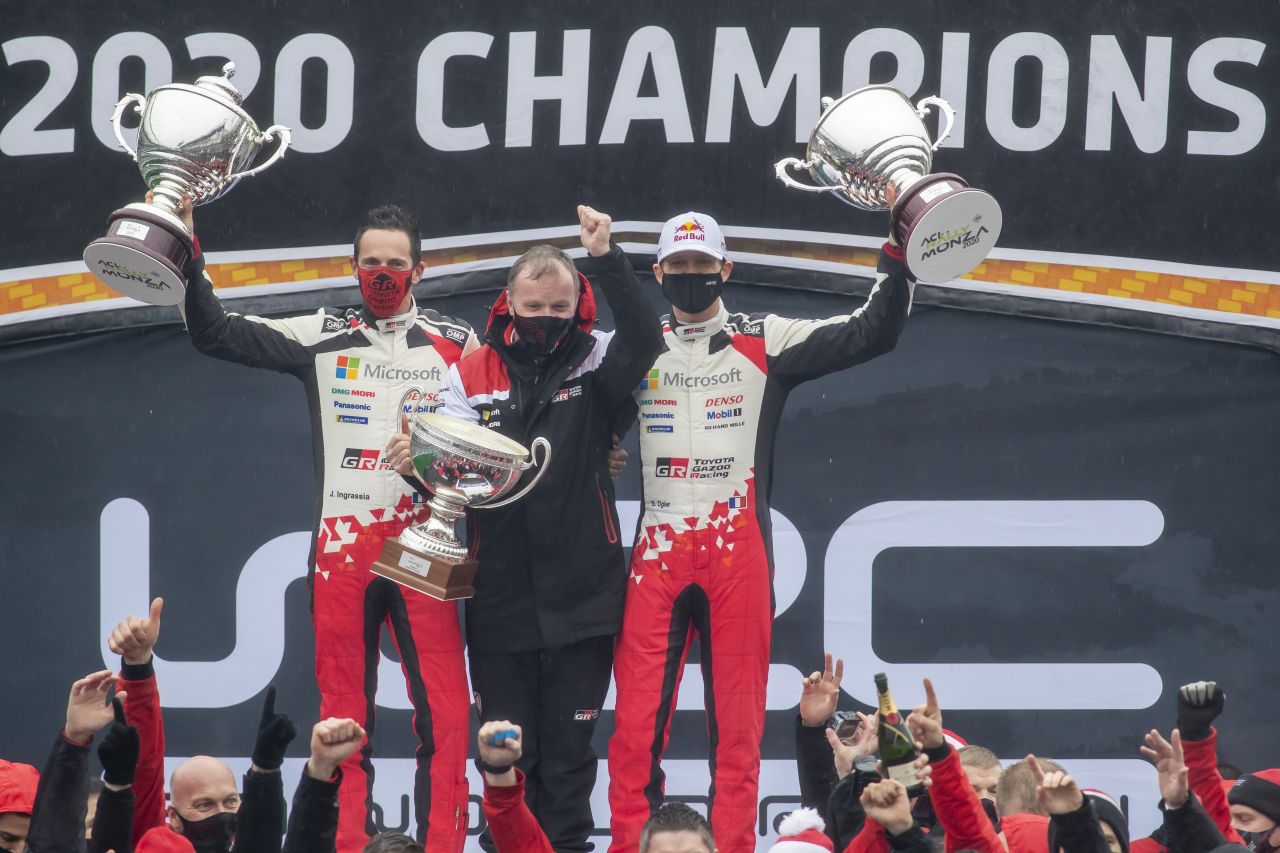  Rallye Monza: Ogier a Ingrassia z TOYOTA GAZOO Racing posedmé mistry světa