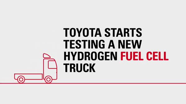 TOYOTA HYDROGEN FUEL CELL TRUCK