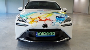 Wodorowa Toyota Mirai we flocie innowacyjnej firmy BIBUS MENOS