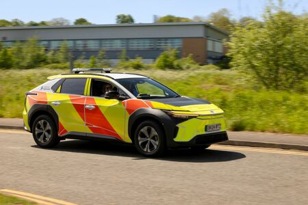 Toyota bZ4X elektryfikuje flotę brytyjskiego National Highways