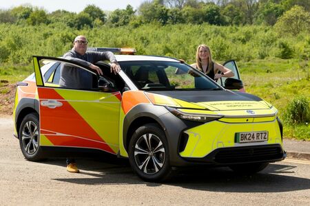 Toyota bZ4X elektryfikuje flotę brytyjskiego National Highways