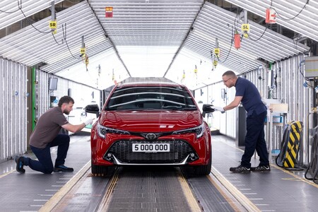 Toyota ve Velké Británii už vyrobila pět milionů vozů