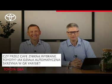 Czy przez CAFE znikną wybrane Toyoty? Jak działa automatyczna skrzynia w GR Yarisie? | Toyota Q&A