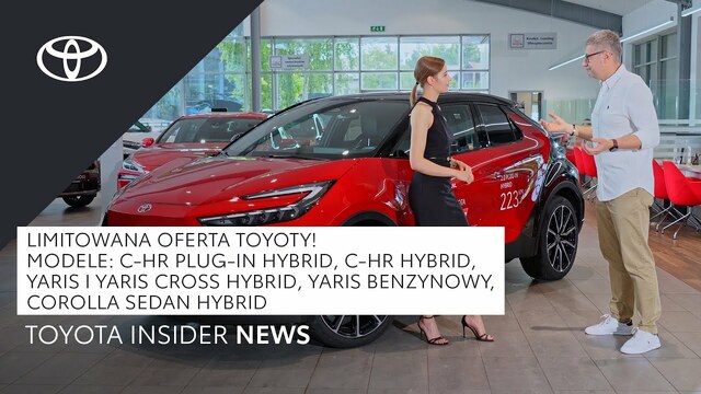 Toyota C-HR i inne modele w limitowanej ofercie cenowej | Toyota Insider News