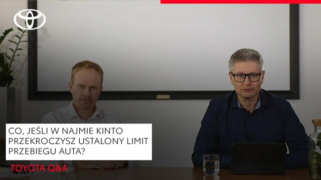 Co, jeśli w najmie KINTO One przekroczysz ustalony limit przebiegu samochodu? | Toyota Q&A